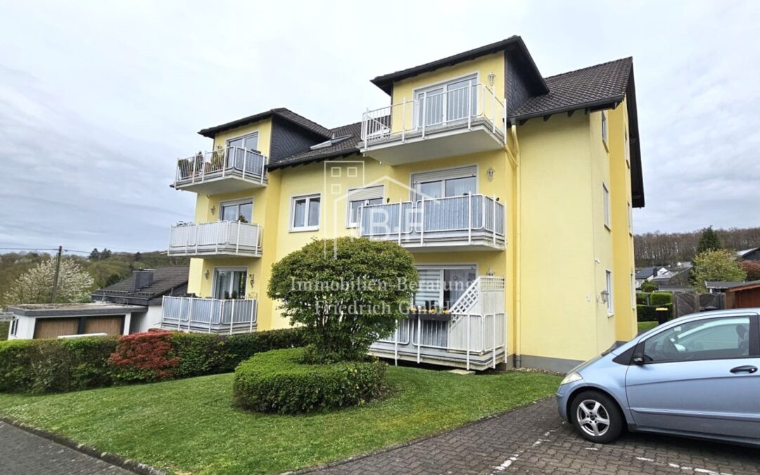 Charmante 3-ZKB-DG 
Wohnung mit Balkon in Gosenbach